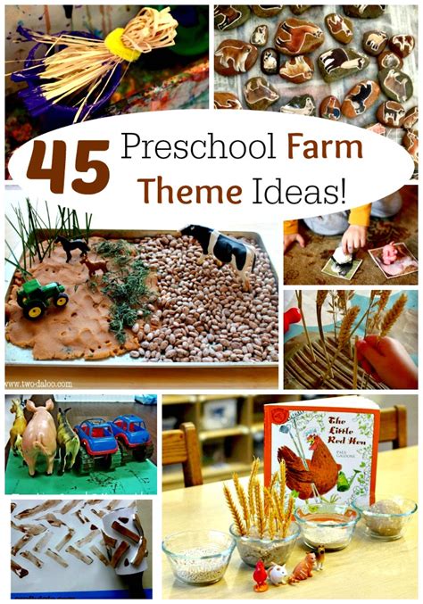 45 Preschool Farm Theme Activities How Wee Learn
