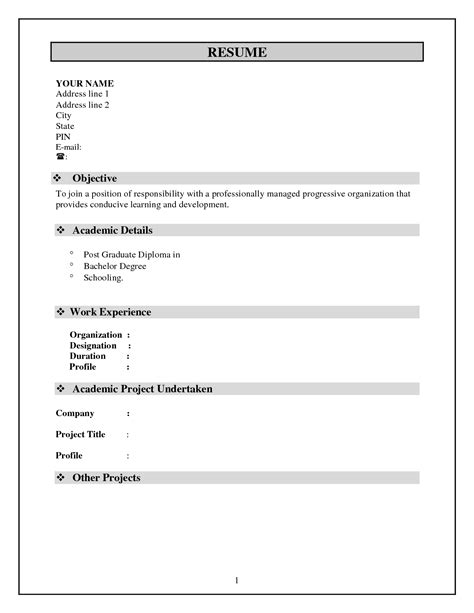 A simple resume format which is particularly written for a job application has some rules and regulations to be maintained. Free Resume Templates Word Document Resume Builder Resume ...
