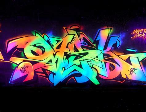 Neon Sign Graffiti Artist Daren Houck