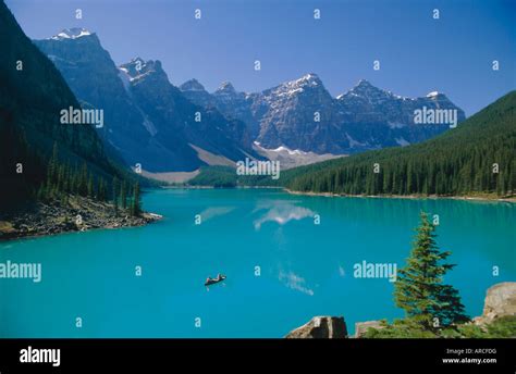 Valley Of The Ten Peaks Moraine Lake Banff National Park Rocky