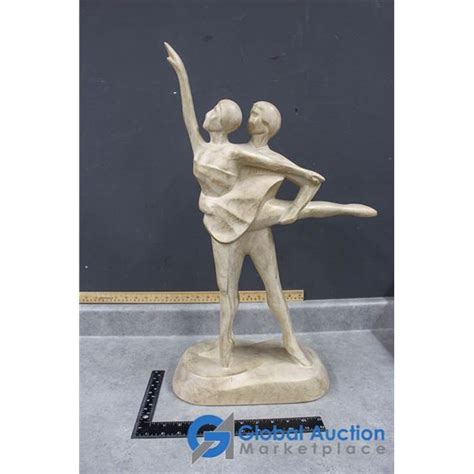 Ceramic Statue Of Dancing Couple
