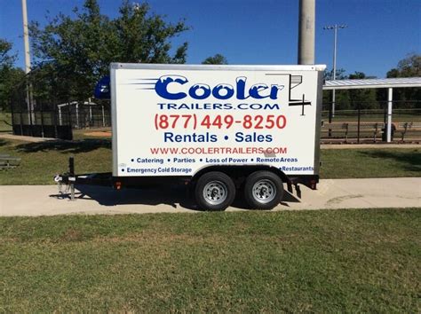 Small Refrigerated Trailer Rental Cooler Freezer Trailers For Rent