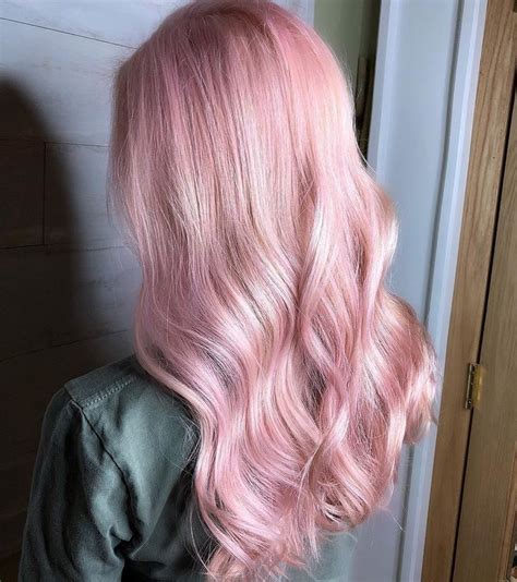 Pastel Pink Hair Aveda Color Pink Hair Dye Light Pink Hair Hair