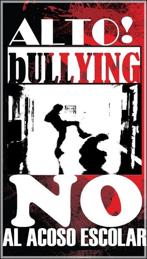 imágenes contra el bullying mensajes y frases contra el acoso