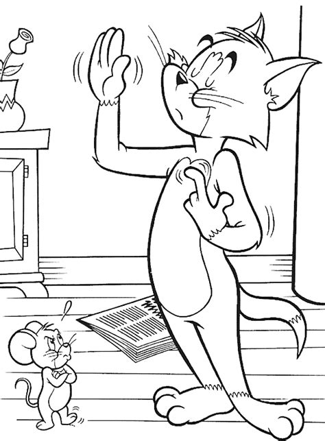 Desenho De Tom E Jerry Para Colorir Tudodesenhos
