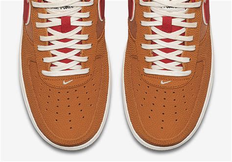 Brown Leather Nike Air Force Ones