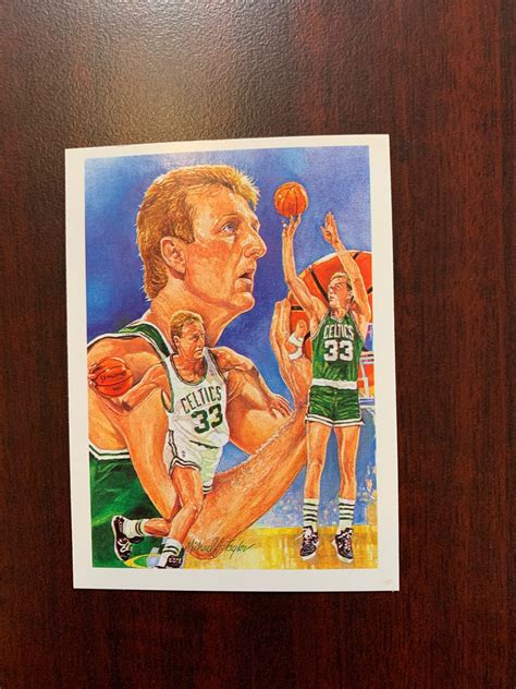 When you have a specific card in mind, like a 1998 larry bird card or cards for the players that made up the 1992 olympic dream team, its easy to look for them on ebay. Larry Bird 1990-91 NBA Hoops #356 Boston Celtics Basketball Card | eBay