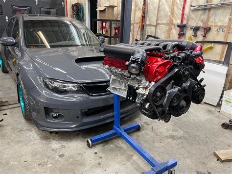 Project Exposure Worlds First Twin Turbo V12 Subaru Impreza Wrx Sti