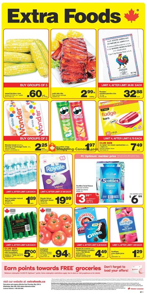Extra Foods Canada Flyer Special Offer May 12 May 18 2022 Shopping Canada