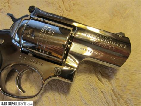 Armslist For Sale Ruger Super Redhawk Alaskan 454 Casull 45 Colt
