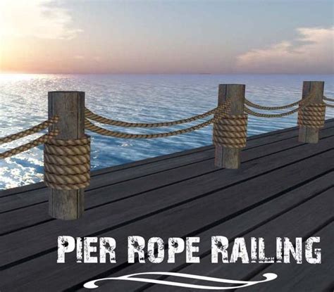 Pier Rope Dock Railing Nautical Decor Boxed Vintage Nautical Decor Nautical Home Nautical