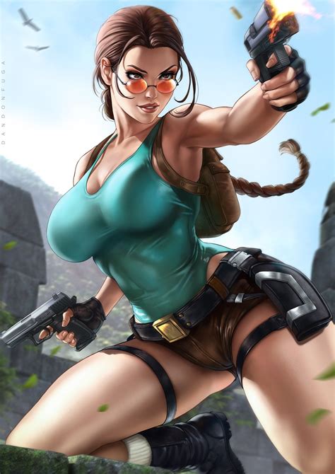 Lara Croft Tomb Raider Drawn By Dandonfuga Danbooru