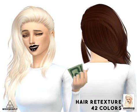 Miss Paraply Hair Retexture Nightcrawler 23 42 Colors • Sims 4