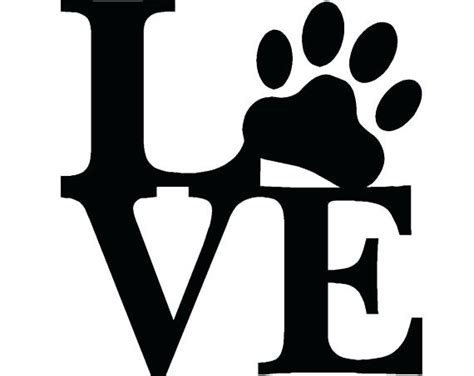 Paw Silhouette At Getdrawings Free Download