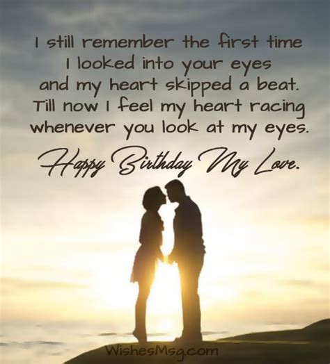 Romantic Love Messages Happy Birthday Wishes For Husb