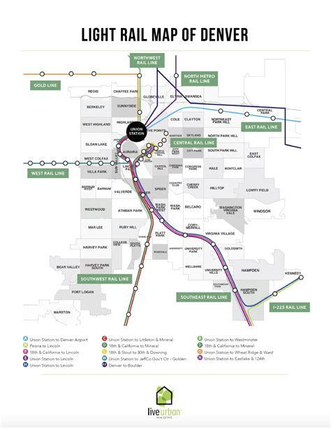 Denver Toll Roads Map