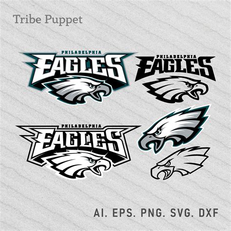 Philadelphia Eagles Logo Digital File Svg Cutting File Pdfpngdxf