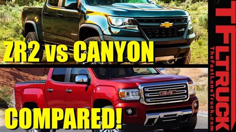 Chevy Colorado Zr2 Vs Gmc Canyon Here Is The Real World Mpg Difference