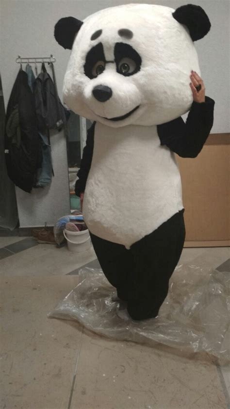 Panda Suit Fursuit Panda Panda Costume Panda Mascot Etsy