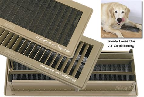 To redirect air from vents on your floor, this plastic, polycarbonate product this register air deflector can only withstand 325 degrees fahrenheit before possible melting can occur. VF-WHB Register Filter Washable Polypropylene (3 pack of ...