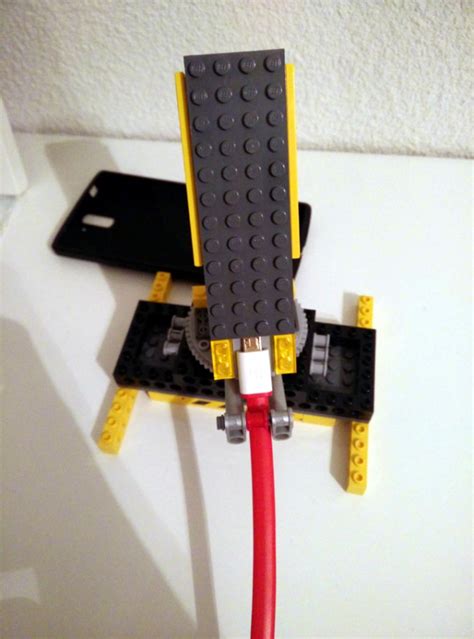 Lego Cell Phone Dock Spins 360 Boing Boing