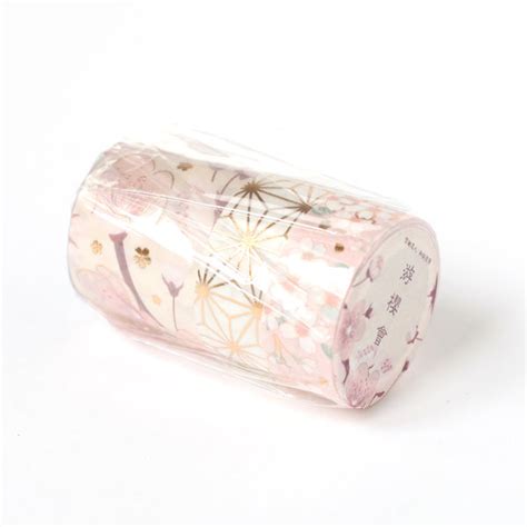 masking tape motifs japonais rose lot de 3 adeline klam