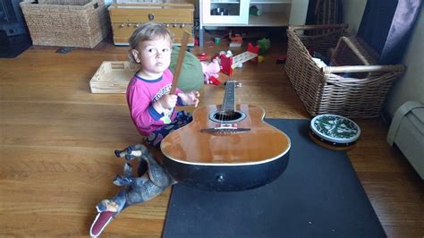 Baby Playing Guitar Youtube