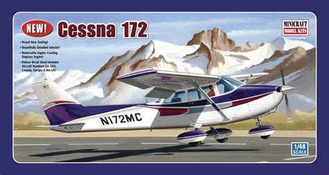 Buy Minicraft Models Cessna 172 Fixed Gear 148 Scale Online At