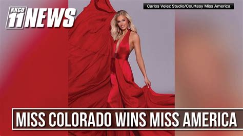 Miss Colorado Crowned Miss America Makes History Youtube