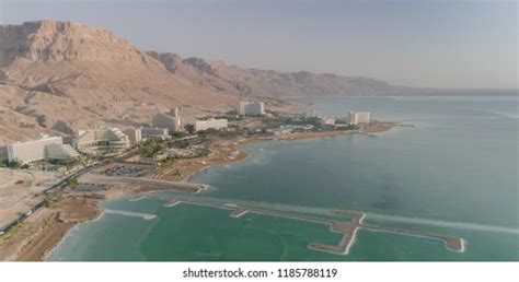 Aerial View Dead Sea Lake Salt Stock Photo 1185788119 Shutterstock