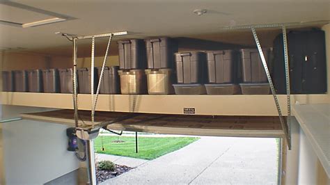 Want to create diy overhead garage storage pulley system? High Resolution Garage Overhead Storage Diy #5 Build Garage Storage Loft | Smalltowndjs.com