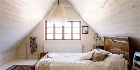 Because attics fill the space between the ceiling of the top floor of a building and the slanted roof. 16 Dreamy Attic Rooms - Sloped Ceiling Design Ideas