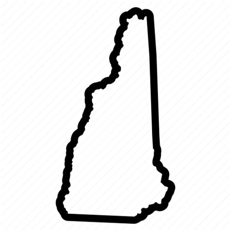 Map New Hampshire States Usa Icon Download On Iconfinder