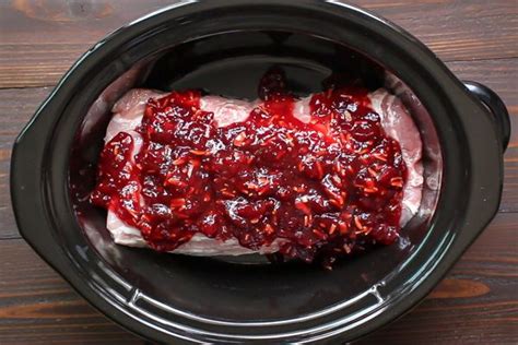 Easy oven roasted pulled pork (pork loin) is moist, slightly crispy, and super savory with a homemade for this recipe, we are taking a low and slow approach to roast the pork loin, keeping the pork leftover pulled pork can be refrigerated for up to three to four days and can be frozen for. Slow Cooker Cranberry Pork Loin | Recipe | Slow cooker pork loin, Leftovers recipes, Slow cooker ...