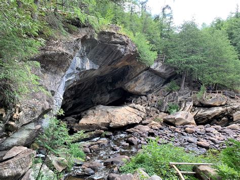 Natural Stone Bridge And Caves Park Pottersville Ny Livin Life