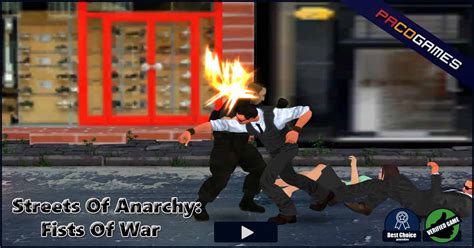 Streets Of Anarchy Fists Of War Play The Game For Free On Pacogames