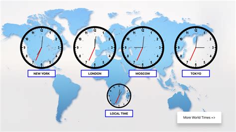 World - Time - Clock - FREE | Apps | 148Apps