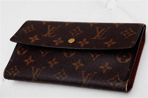Louis Vuitton Monogram Horizontal Trifold Authentic Ladies Wallet Purse