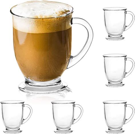 Clear Glass Coffee Cups