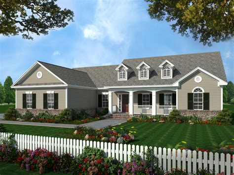 Ranch house plans can be found in all regions of the continent and come in many exterior design styles. Southern, Traditional, Country House Plans - Home Design ...