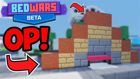 Roblox Bedwars Bestop Bed Defense Youtube