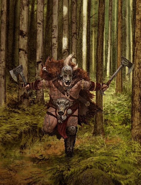 Warhammer Fantasy Roleplay Dungeons And Dragons Art Viking Art