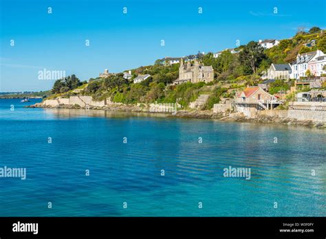 The Picturesque Village Of St Mawes On The Roseland Peninsula Near