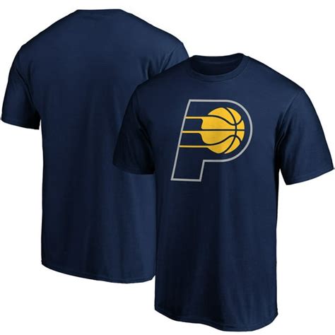 Mens Fanatics Branded Navy Indiana Pacers Primary Team Logo T Shirt