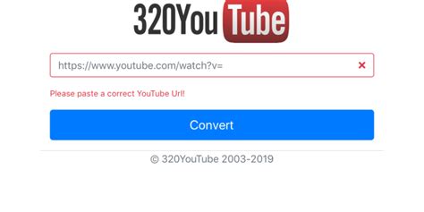 320 Kbps Youtube To Mp3 Converter