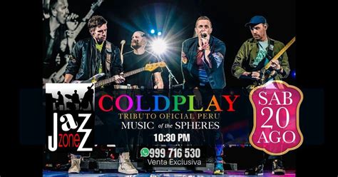 Coldplay El Tributo 2022 Pedro Reyna And Banda Jazz Zone Perú Lince