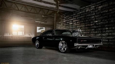 Dodge Charger With Blower Wallpaper