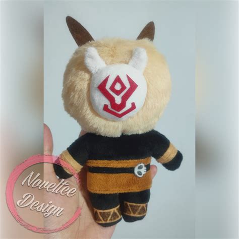 Genshin Impact Handmade Plush Hilichurl Plush 20cm 8 Etsy