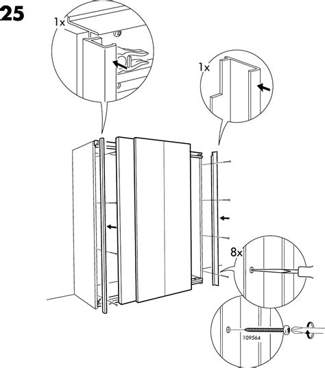 Lll die pax kleiderschränke von ikea im vergleich unterschiedliche varianten eckkleiderschrank, griffe, türen, zubehör, beleuchtung jetzt ansehen. Handleiding Ikea PAX HASVIK 200-236 (pagina 28 van 32 ...