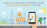 How To Claim Your Google Business Listing Images